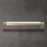 Ручка-скоба Restoration Hardware Lambeth Hex. L.20.3 Satin Nickel