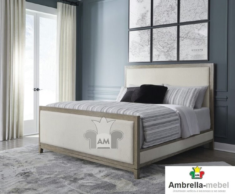 B983-54,B983-57,B983-96W1 Chrestner кровать двуспальная Queen-size (153х203), ASHLEY
