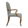 Полукресло Jonathan Charles Gunby Grey Fruitwood Dining Arm Chair