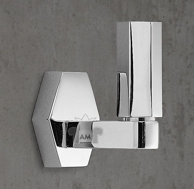 Крючок Restoration Hardware Lambeth Hex. Small Polished Chrome