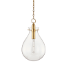 Подвесная люстра Hudson Valley Lighting Ivy BKO102-AGB