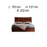Кровать 180x200 Alf Group Bellagio PJBE0145