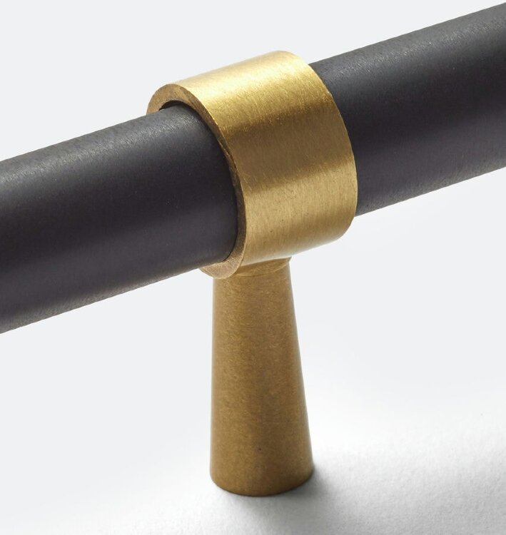 Ручка-штопор Rejuvenation Harlow Satin Brass & Oil-Rubbed Bronze