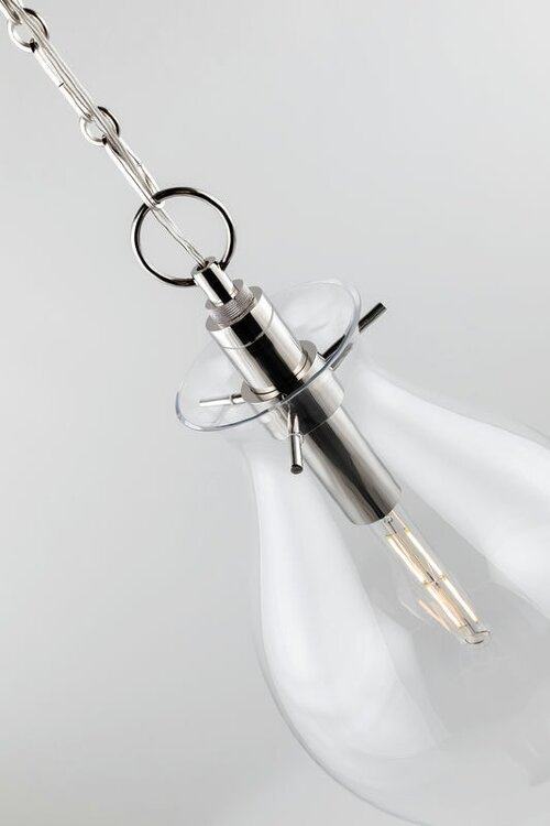 Подвесная люстра Hudson Valley Lighting Ivy BKO101-PN
