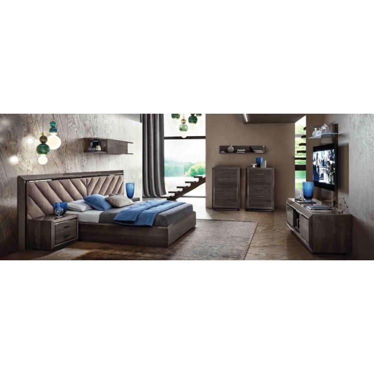 Кровать 160x200 Imbottito коллекции Camelgroup Elite, с подъёмным механизмом и рингом