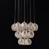 Подвесной светильник Restoration Hardware Boule De Cristal Round Cluster 19" Lacquered Burnished Brass