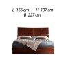 Кровать QS 155x205 Alf Group Bellagio PJBE0150