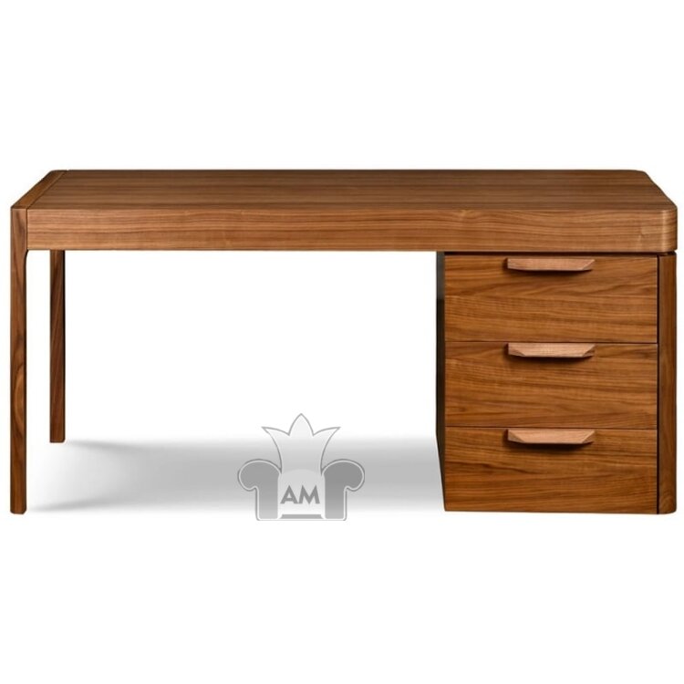 Письменный стол MOD Interiors Ronda, 3 ящика, шпон Ореха F, MDI.WD.RD.115
