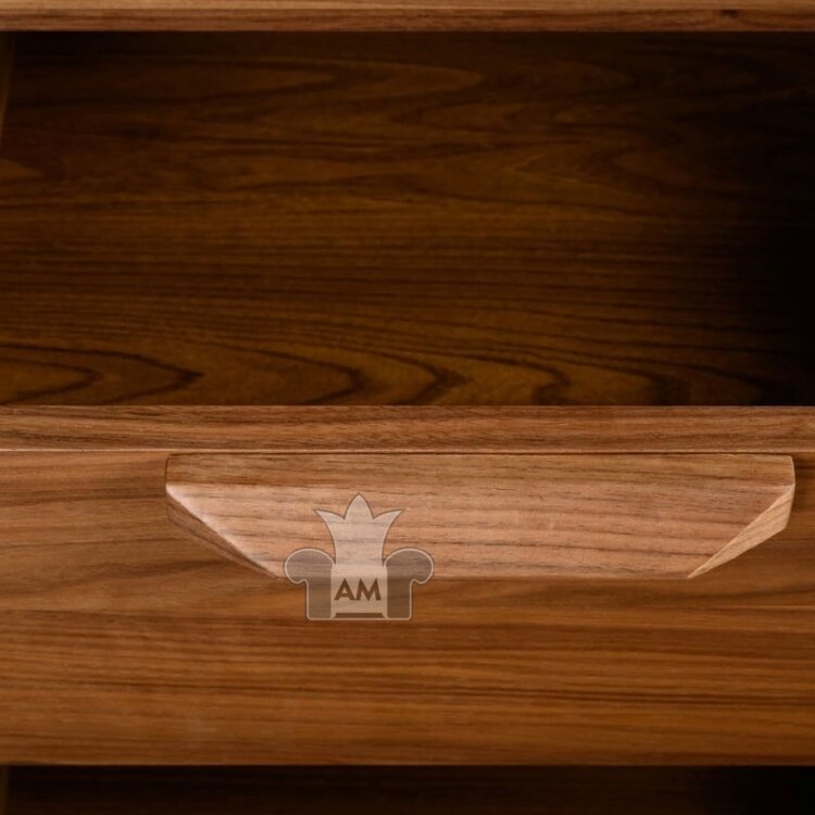 Письменный стол MOD Interiors Ronda, 3 ящика, шпон Ореха F, MDI.WD.RD.115