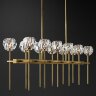 Люстра Restoration Hardware Boule De Cristal Bronze