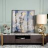 Бра "Ice" рифленое стело/латунь LW36*H32см Garda Decor K2KG0998W-2B