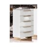 Комод высокий Camelgroup Smart White, пять ящиков, 162SET.01BI