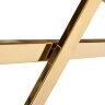 Стол сервировочный матовый, н/ж сталь золото см Garda Decor KFG134