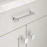 Ручка-скоба Restoration Hardware Lambeth Knurled L.60.9 Polished Chrome