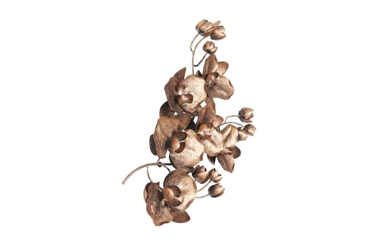Настенный декор Phillips Collection Orchid Sprig Wall Art Copper