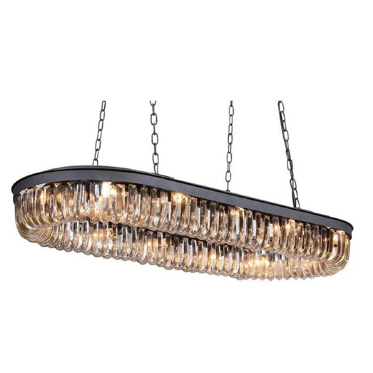 Люстра Delight Collection Crystal 12 black