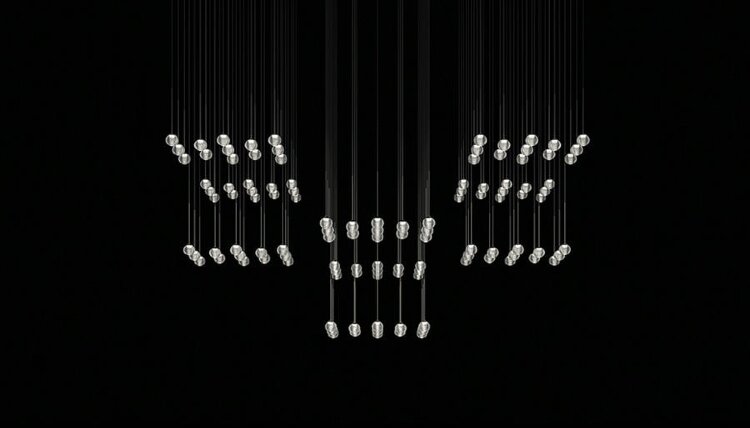 Подвесной светильник Vibia Algorithm 0825 Graphite