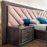 Кровать 180x200 Imbottito коллекции Camelgroup Elite, с мягким изголовьем и рингом
