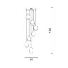 Подвесной светильник Delight Collection MD13003023-7A chrome Подвесной светильник Delight Collection MD13003023-7A chrome