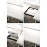 Стол обеденный Alf Italia Artemide 160/210, Белый глянец, раздвижной, PJAE0615