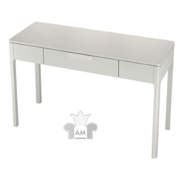 Письменный стол MOD Interiors Ronda, серый матовый лак, MDI.WD.RD.89