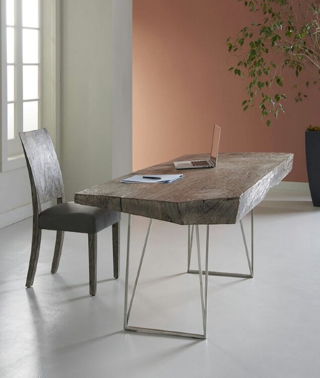 Полукресло Phillips Collection Origins Dining Chair Gray