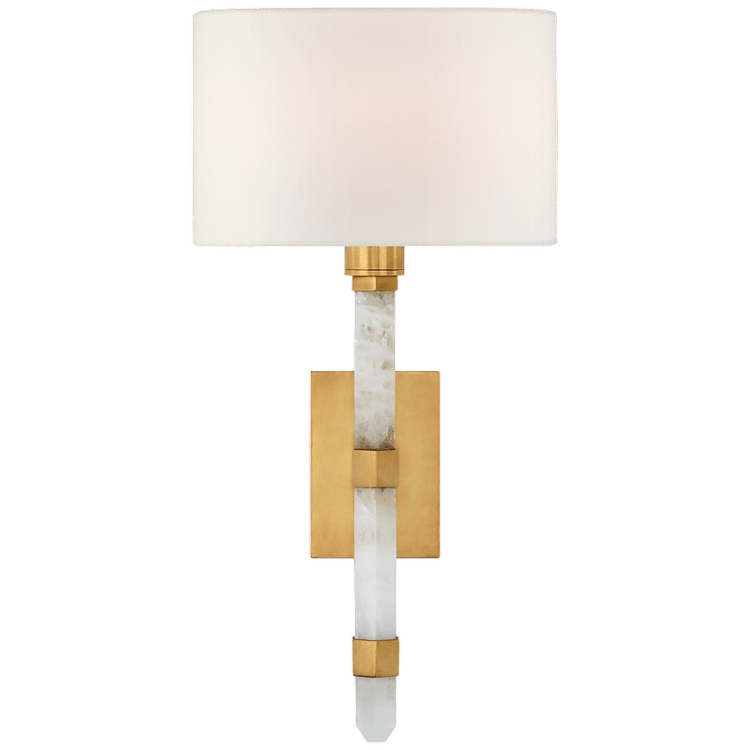 Бра Visual Comfort Adaline Small Tail Sconce Antique Brass