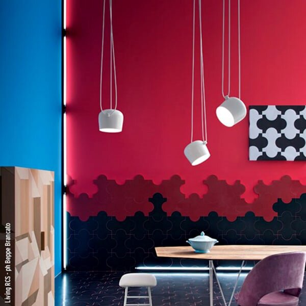 Подвесной светильник Flos Aim white