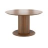 Стол обеденный MOD Interiors Ronda, круглый, фиксированный, шпон Ореха F, MDI.DT.RD.116 Стол обеденный MOD Interiors Ronda, круглый, фиксированный, шпон Ореха F, MDI.DT.RD.116