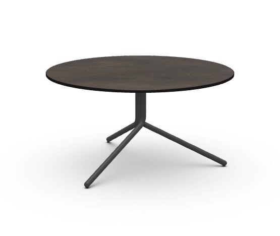 Журнальный стол Midj Trampoliere H37 D70 Black