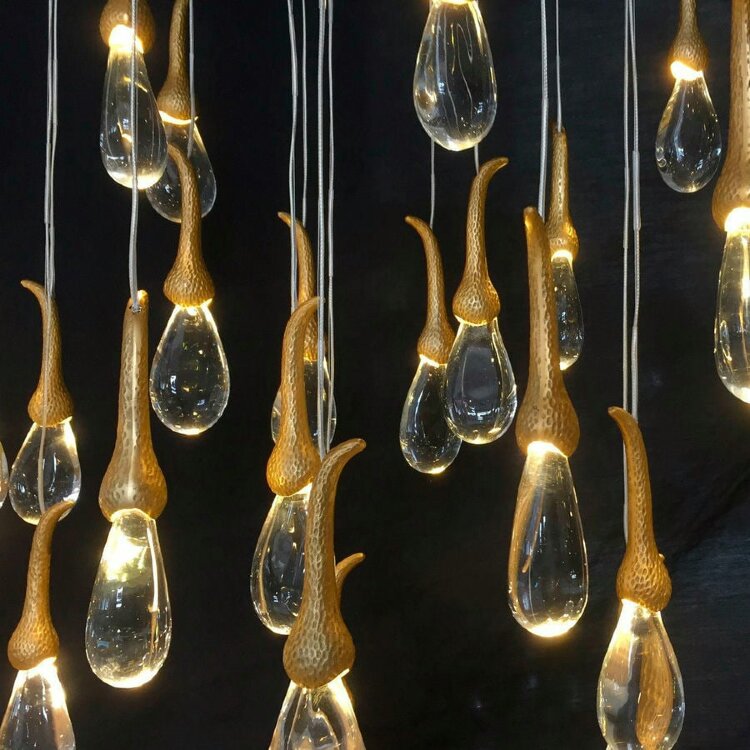 Подвесной светильник Delight Collection OMG07287-1 C2 gold