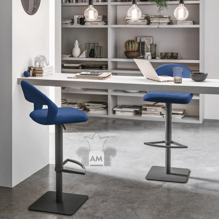 Барный стул Target Point Denver с мягкой микрофиброй 49x80 см, SG117