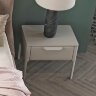 Прикроватная тумба MOD Interiors Ronda, серый матовый лак, MDI.BST.RD.87