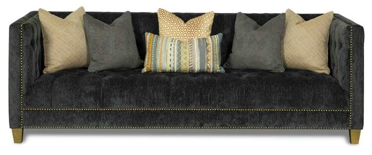 Диван Aria Designs DANIELLE DARK GREY