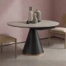 Стол обеденный MOD Interiors Toledo, 90 (135) см, керамика цвета Слоновая кость (SH1702), раздвижной, MDI.DT.TOL.18 Стол обеденный MOD Interiors Toledo, 90 (135) см, керамика цвета Слоновая кость (SH1702), раздвижной, MDI.DT.TOL.18