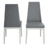 Стул MOD Interiors Ronda, экокожа, серый матовый лак, MDI.CH.RD.94