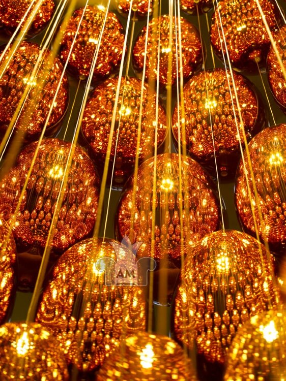 Люстра LASVIT Uovo Large Gold