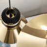 Подвесной светильник Masiero Cordea S G gold/red Подвесной светильник Masiero Cordea S G gold/red