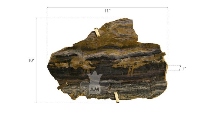 Настенный декор Phillips Collection Gem Wall Tile Earth Marble