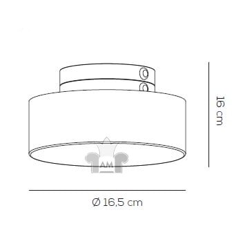 Потолочное крепление Axo Light Pivot