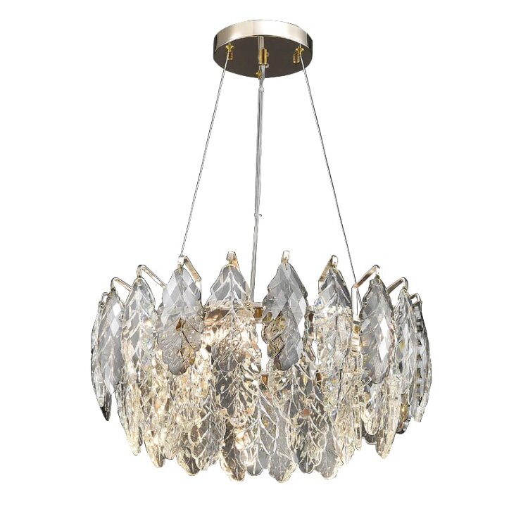 Люстра Delight Collection D8011P/R-600 gold/smoky
