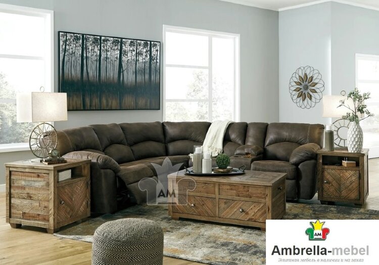 27802-48-49 Tambo 2-секционный модульный диван с реклайнером, ASHLEY