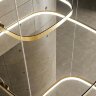 Подвесной светильник Panzeri Zero Square Brass