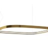 Подвесной светильник Panzeri Zero Square Brass