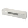 Тумба ТВ MOD Interiors Ronda, 180х45 см, серый матовый лак, MDI.TV.RD.92