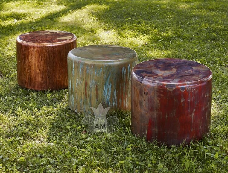 Декоративный стол Phillips Collection Button End Table Von Braun