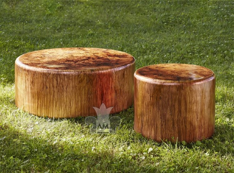Декоративный стол Phillips Collection Button End Table Von Braun
