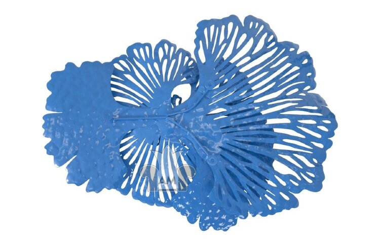 Настенный декор Phillips Collection Flower Wall Art Blue