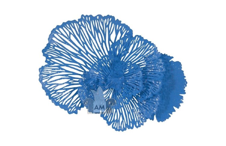 Настенный декор Phillips Collection Flower Wall Art Blue