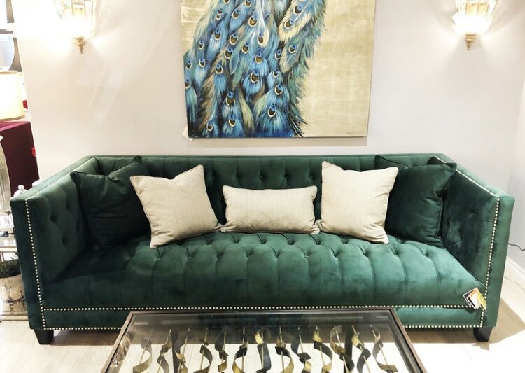 Диван Aria Designs DANIELLE EMERALD SOFA